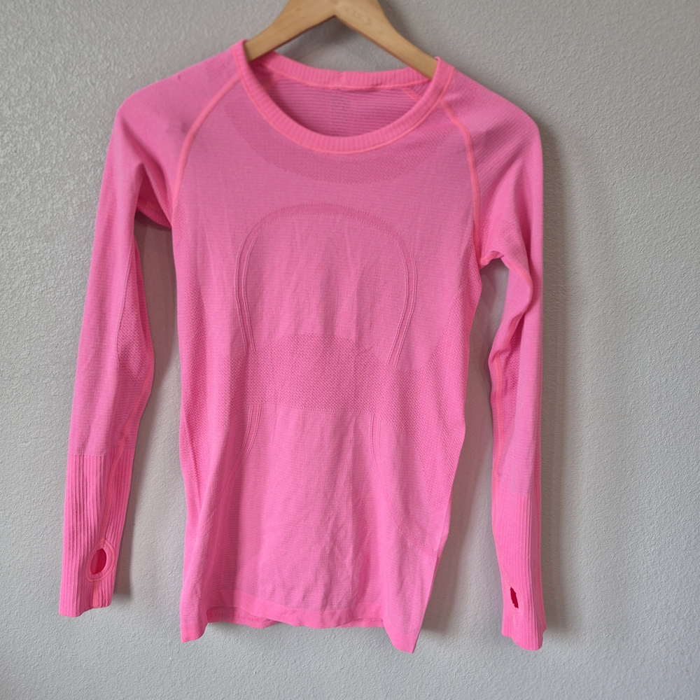 Lululemon Swiftly Tee Long Sleeve Top, Size 6 - Picture 2 of 8